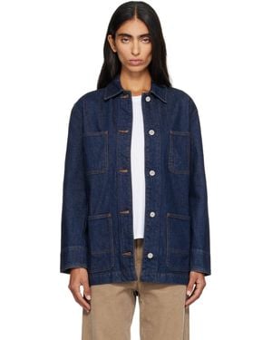 A.P.C. Worker Denim Jacket - Blue