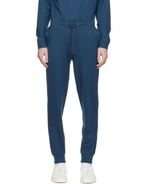 Sunspel Active Lounge Pants - Blue