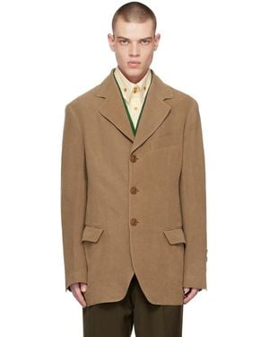 Vivienne Westwood Brown Wreck Blazer - Natural