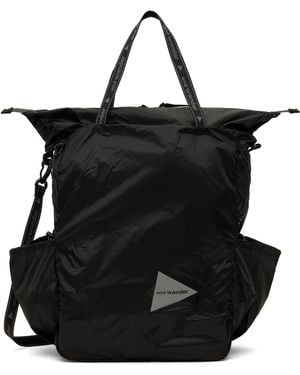 and wander Sil Tote - Black
