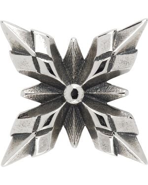 Emanuele Bicocchi Crest Single Earring - Metallic