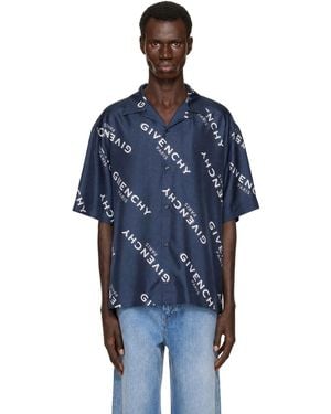Givenchy Bowling Shirt - Blue