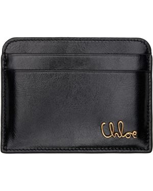 Chloé Iconic' Card Holder - Black