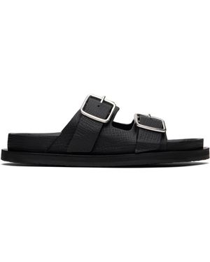 STUDIO NICHOLSON レザーフラットサンダル レディース Studio Nicholson フラットサンダル | オンライン