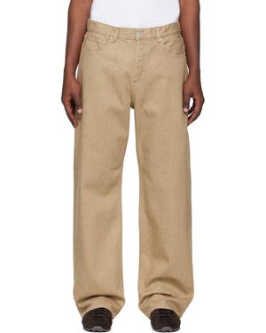 Jacquemus 'The Straight De-Nîmes' Jeans - Natural