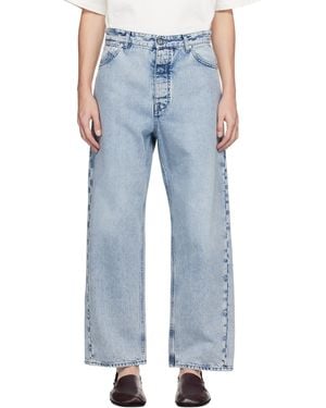 Jil Sander ブルー ルーズジーンズ