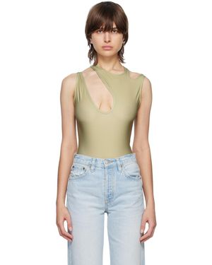 Rombaut Ssense Exclusive Green Infinity Bodysuit - Multicolour