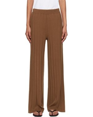MM by Max Mara ブラウン Tema ラウンジパンツ