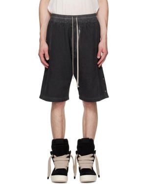 Rick Owens Tower Pusher Shorts - Black