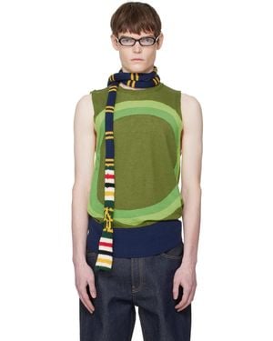 Edward Cuming Vortex Tank Top - Green