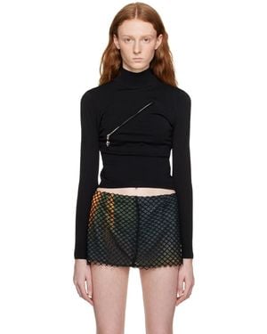 Miaou Hannah Jewett Edition Otto Turtleneck - Black