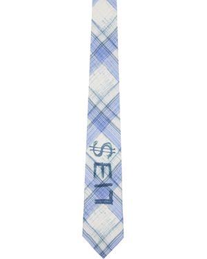 Vivienne Westwood ブルー 8.5Cm 'Lies' ネクタイ - ブラック