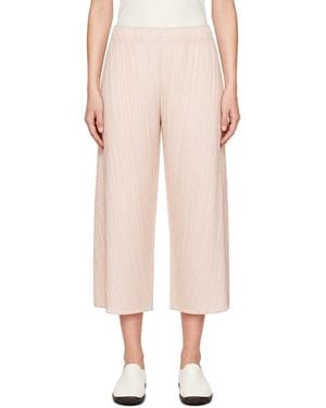 Pleats Please Issey Miyake Coast Trousers - Pink