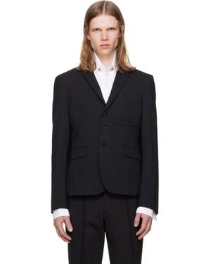 HODAKOVA Double Button Blazer - Black