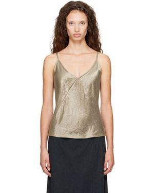 Helmut Lang Crinkle Slip Top - Multicolor