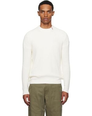 Moncler Off- Crew Neck Jumper - Multicolour