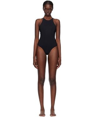 Mugler ボンディングロゴ スイムウェア - ブラック