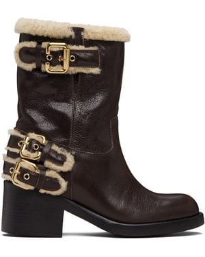 Chloé Dakota Ankle Boots - Black