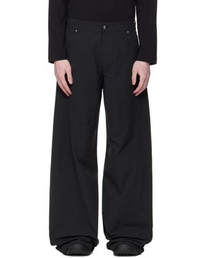 HELIOT EMIL Sella Trousers - Black