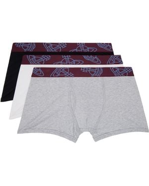 Vivienne Westwood Three-Pack Band Boxer Briefs - Multicolour