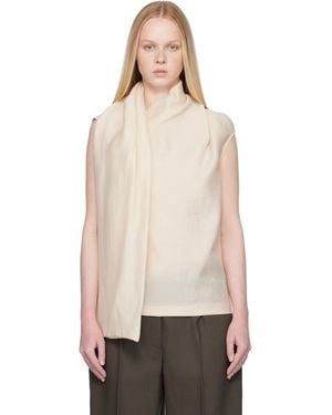 TOTEME Off- Scarf Blouse - Natural