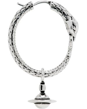 Vivienne Westwood Albane シングルピアス - メタリック