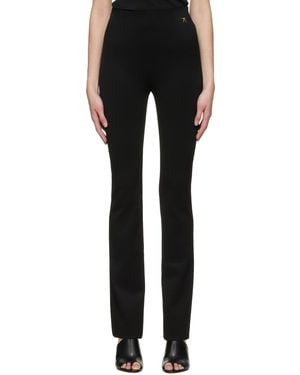 Atlein Viscose Pants - Black