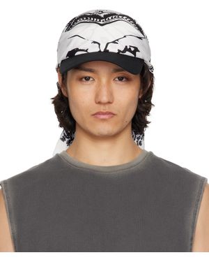we11done Bandana Scarf Cap - Grey