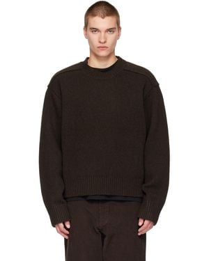 Studio Nicholson Berez Knit Sweater - Black