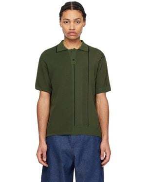 Jacquemus Les Sculpturesコレクション ーン Le Polo Juego ポロシャツ - グリーン