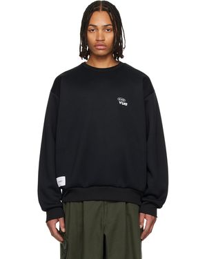 WTAPS Pull Molletonné Wound Noir