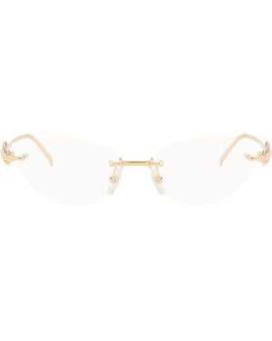 Cartier 'Clash De Cat Eye Glasses - Black