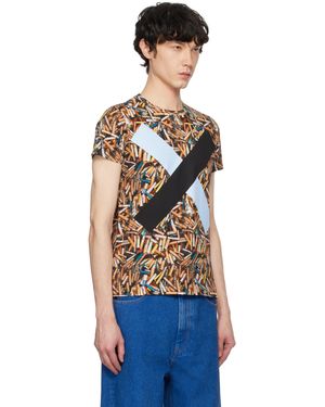 在庫わずか【Vivienne Westwood】Ripped And Ready Peru Tシャツ Ripped and Ready Peru T-shirt in BLACK | Vivienne Westwood®