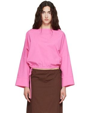 Brooke Callahan Cuff Top - Pink