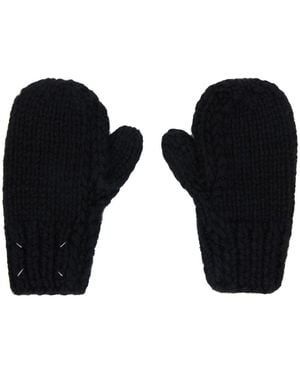 Maison Margiela Childish Stitches ミトン - ブラック