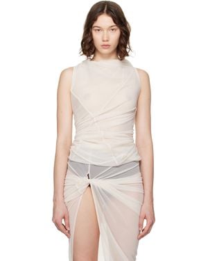 Rick Owens Off- Luna Top - Multicolour