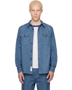A.P.C. 'Surchemise' Denim Shirt - Blue