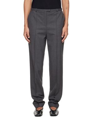 Loulou de Saison Malka Fitted Trousers - Black