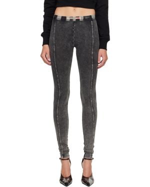 DIESEL Athena-Dnm Leggings - Black