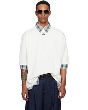Willy Chavarria Off- Adidas Originals Edition Merch/T-Shirt - White