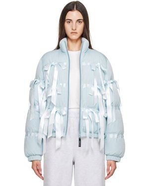 Sandy Liang Visby Puffer Jacket - Blue