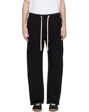 Les Tien Heavyweight Classic Joggers - Black