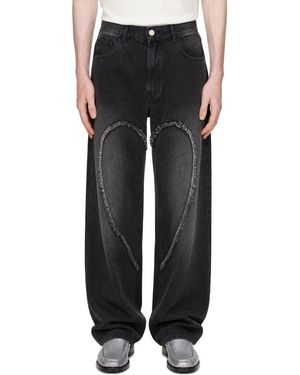 Carne Bollente Love Pants Get Naughty Jeans - Black
