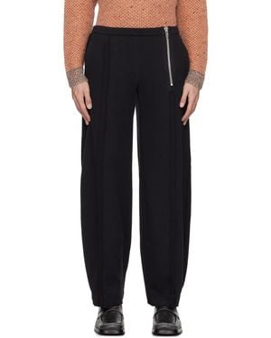 Eckhaus Latta Exposed Seam Trousers - Black