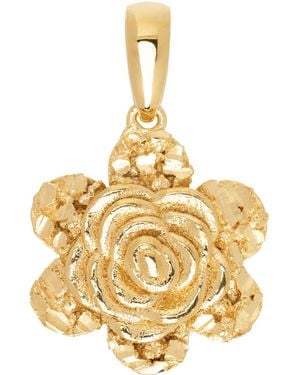 Veneda Carter Vc061 Small Rose Pendant - Metallic