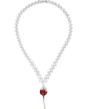 OTTOLINGER Diamond Dip Necklace - Metallic