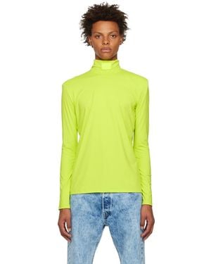 VTMNTS Barcode Turtleneck - Yellow