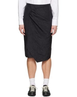Adererror Medium Midi Skirt - Black