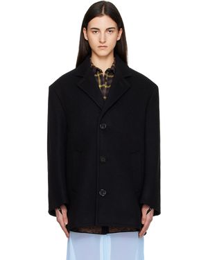 Coperni Oversize Coat - Black