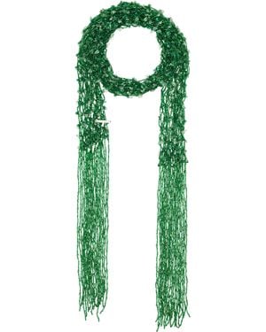 Dries Van Noten Embroidered Necklace Scarf - Green